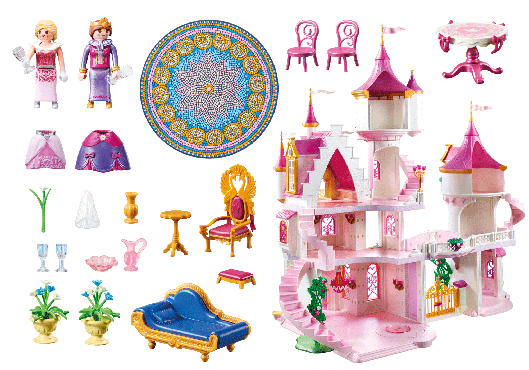 Großes Prinzessinnenschloss - 70447 | PLAYMOBIL®